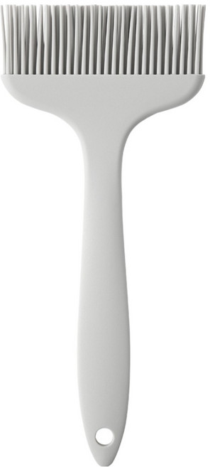 이지실리 실리콘 베이킹 오일 와이드 브러쉬, 그레이, 1개