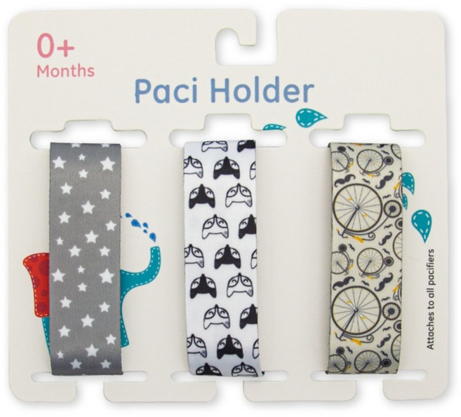 OhBabyLying 奶嘴鏈三入組, 狐狸星星, 1組