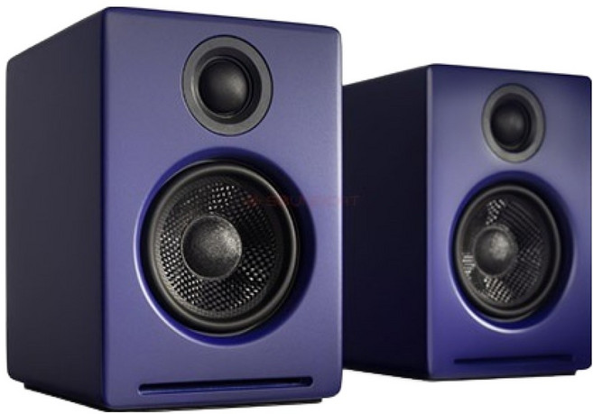 오디오엔진 2채널 60W 출력 aptX 코덱 5.0 파워앰프 내장 무광 블루투스 스피커 A2+ Wireless, MattBlue