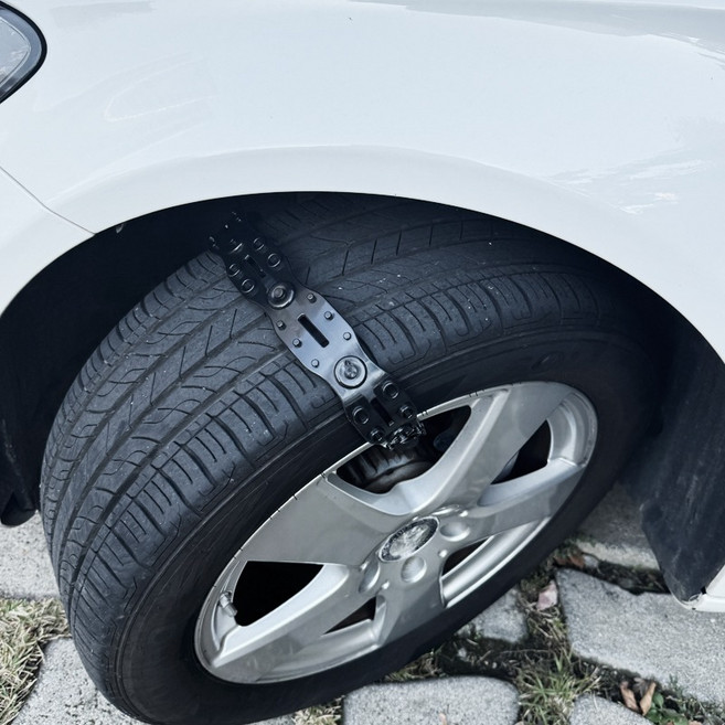 더존 벨트 스노우체인8p 전용파우치 양손착용 장갑, 1개