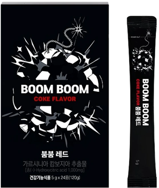 붐붐 레드 24p, 120g, 1개 - 쿠팡