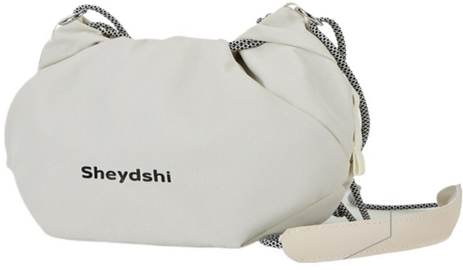 Sheydshi 모노 파우치 휴대용 간편 울트라 카메라 가방 31 x 11 x 20 cm, 21 베이지, 1개