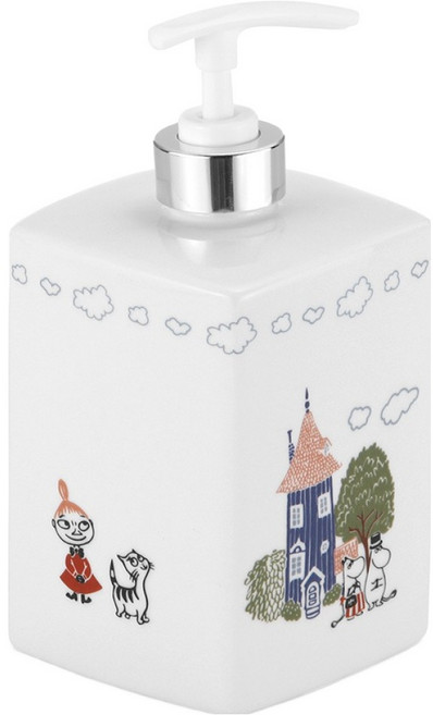 에스엠에프 무민 도자기 키친웨어 사각세제통, 혼합색상, 1개