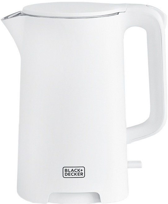 블랙앤데커 316스텐 통주물 이중단열 무선 전기포트, BXEK3250-A