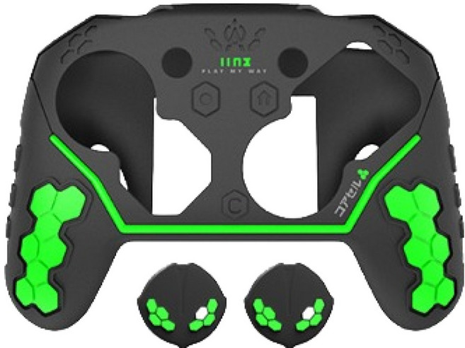 이이네 닌텐도 스위치2 프로콘2 실리콘 그립 커버 케이스 ZA지가르데, 1개, 블랙, L1228