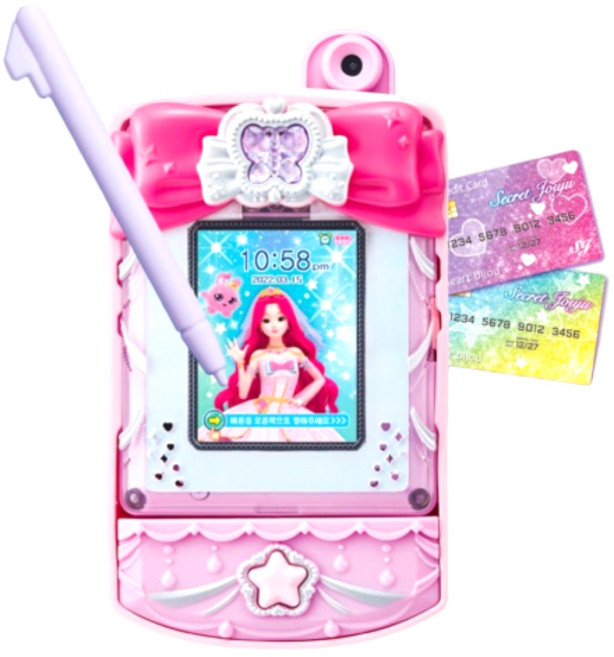 시크릿쥬쥬 쥬비쥬폰, 혼합색상, 1개