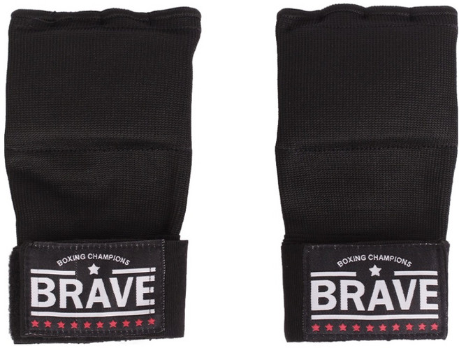 브레이브 복싱 슬립온 이지 핸드랩 BRTR_EZHAND, BLACK, 1세트