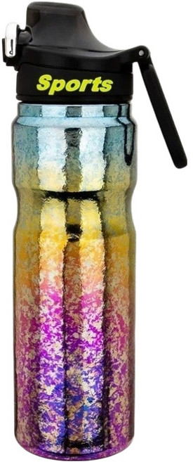 TEMPEST 純鈦保溫運動水壺, 鈦彩色, 1個, 650ml