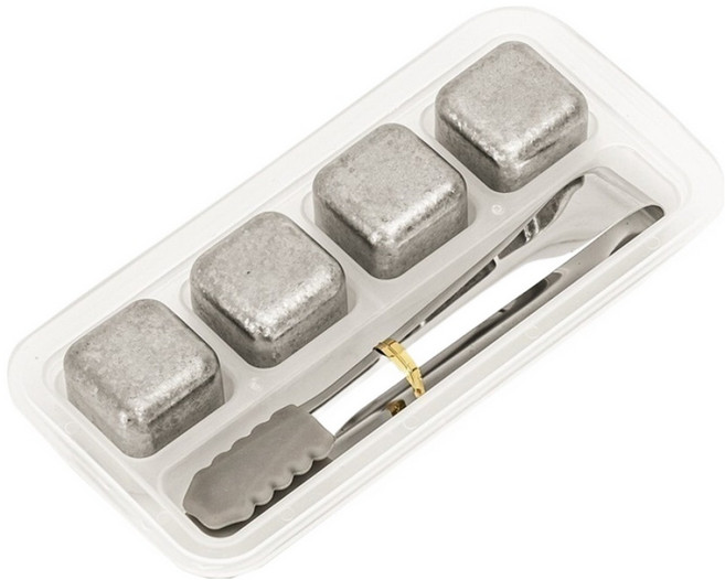 TEMPEST 純鈦冰塊 鈦晶款 4入組, 1套