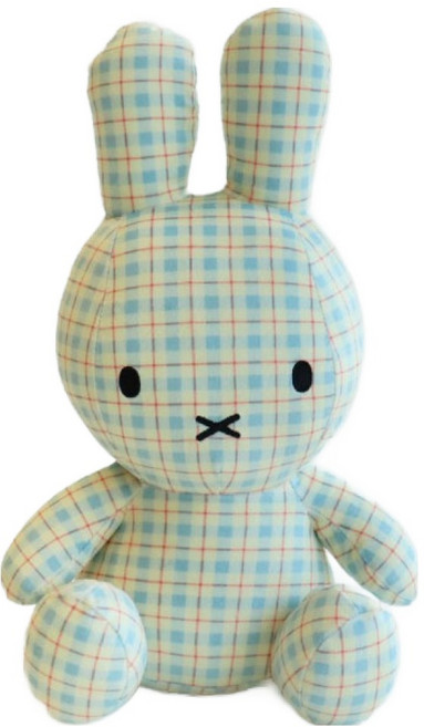 매니어리틀 미피 인형, 1개, 크림체크, 30cm