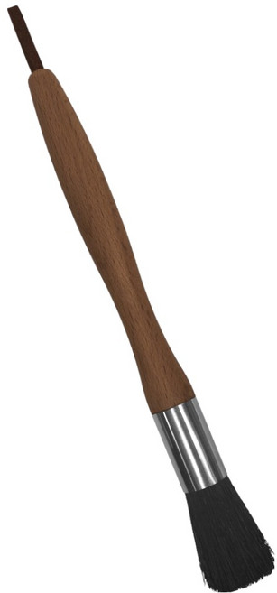 월드크린 딘우드 커피 브러쉬 슬림, 월넛, 1개