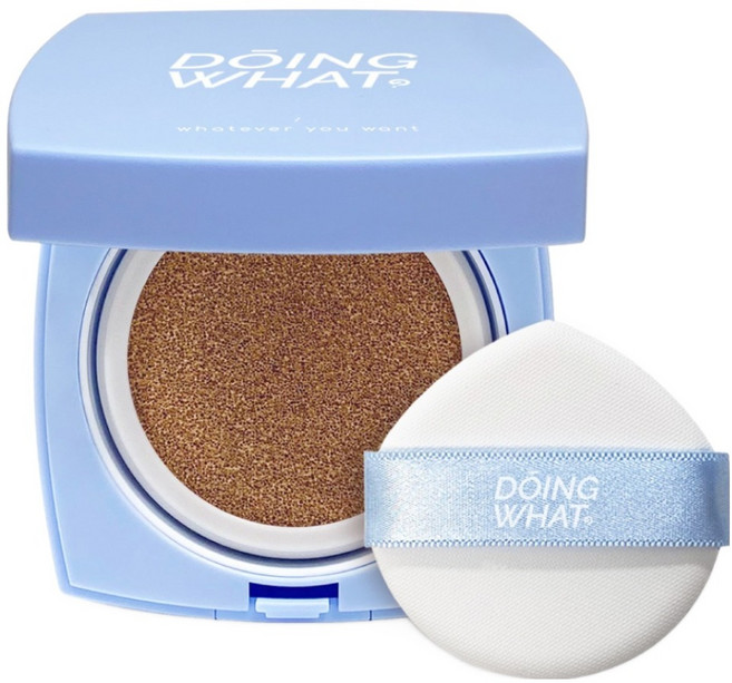 두잉왓 소프트 블러링 필터 쿠션 15g, 2호베이지, 1개