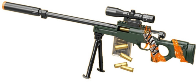 아릭스 탄피배출 소프트건 소총 AWM, 1개