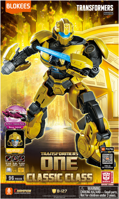 블로키 미미월드 트랜스포머 CC 15 챔피언 클래스 B127 버블비, 1개