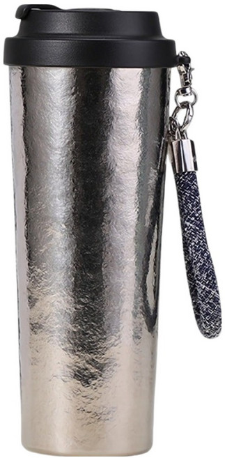 TEMPEST 純鈦冰壩杯 旋蓋款, 鈦晶銀, 1個, 730ml