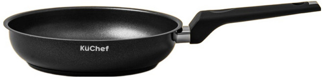 쿠쉐프 인덕션 세라믹 스테인리스 코팅 미니 프라이팬 블랙, 1개, 22cm
