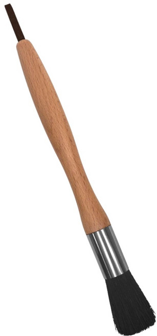 월드크린 딘우드 커피 브러쉬 슬림, 우드, 1개