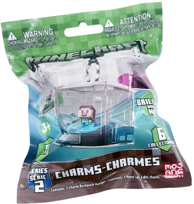 Minecraft 水晶球鑰匙圈 隨機出貨 S2, 1個