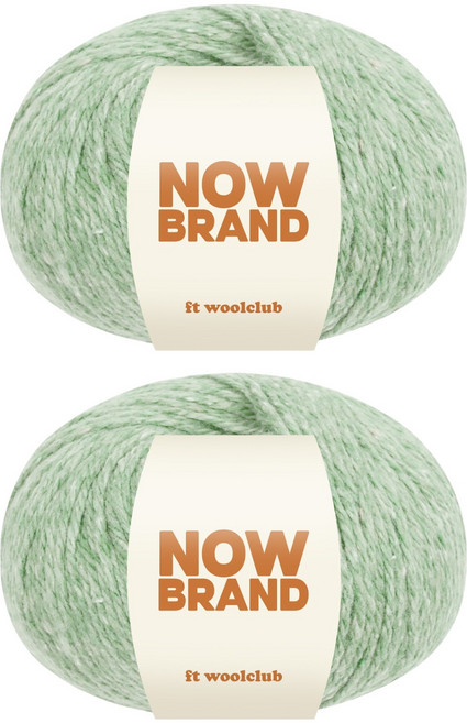 WoolClub Now Brand 舒適棉混紡編織線 50g, 74, 2個