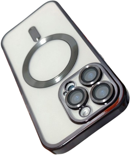 케이스틱 메탈 컬러 맥세이프 휴대폰 케이스