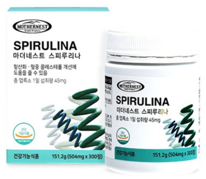 마더네스트 호주산 스피루리나 151.2g, 300정, 1개