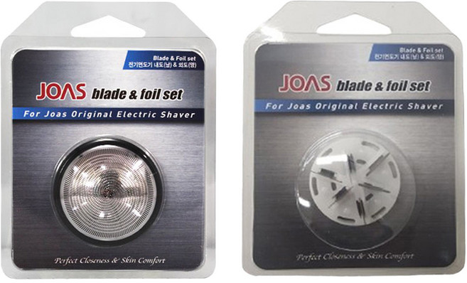 조아스 회전식 면도기 날망세트 FR-272 / R-292S / SR-295S, 혼합색상, 1세트