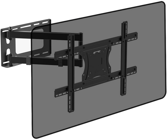 엘디엘마운트 상하좌우 긴 관절형 암 풀모션 32~70 벽걸이 TV 모니터 브라켓, APL-64TVSL, 1개