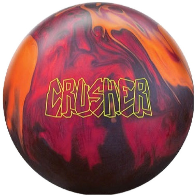 EBONITE Crusher 保齡球, Red + Black + Orange, 1個