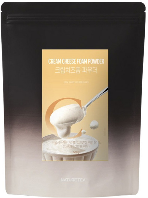 네이쳐티 크림치즈폼 파우더, 1개, 500g