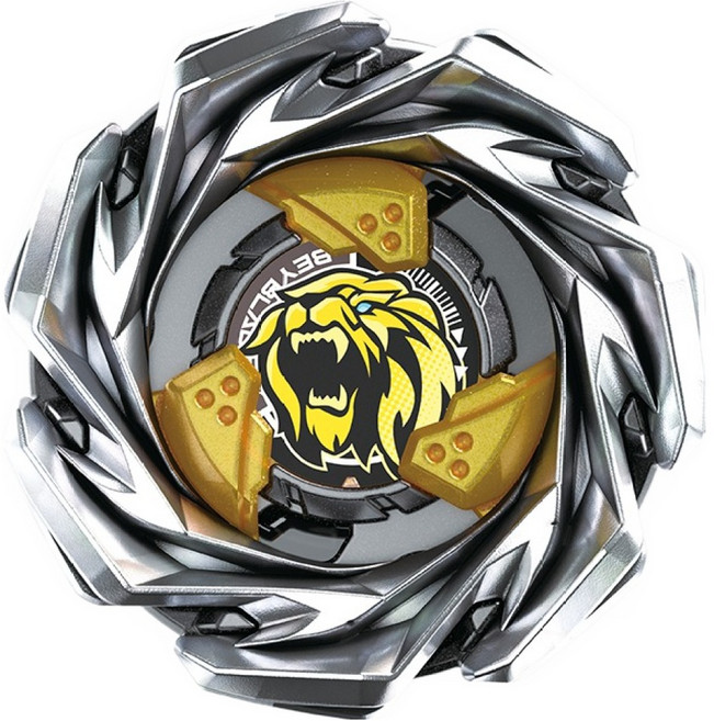 베이블레이드 UX-06 레온 크레스트 7-60GN 배틀팽이, 1개, 혼합색상