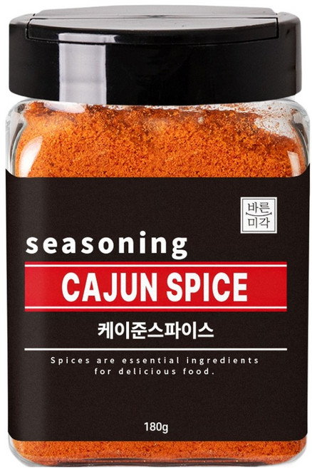 바른미각 케이준스파이스 시즈닝, 1개, 180g