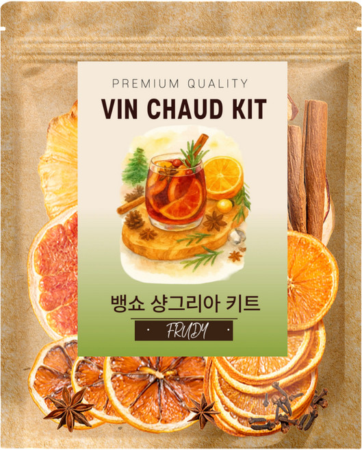 푸르디 뱅쇼 샹그리아 스위트 키트, 40g, 1개, 1개입