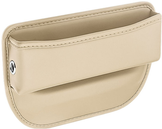 코오미 차량용 틈새 수납 사이드포켓 5W0820, 베이지, 1개