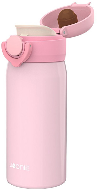 주니 원터치 싱글 텀블러, 핑크, 1개, 350ml