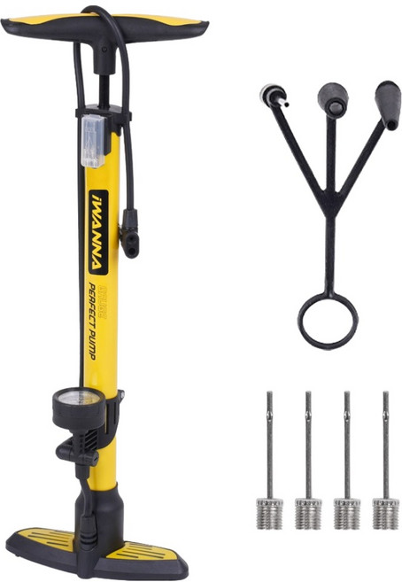 아이워너 게이지 퍼펙트 에어 펌프 GP-500, 옐로우, 1개