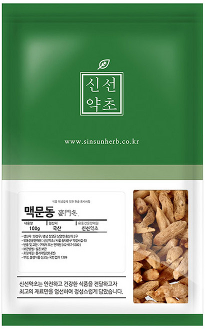 신선약초 국내산 거심제거 맥문동, 1개