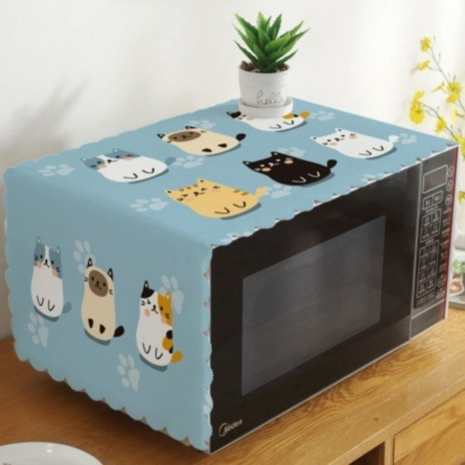 엑스터 전자레인지 오븐 방진 방수 방유 방오염 생활가전 보호커버, 1