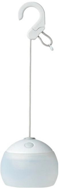 snow peak 雪諾必克 充電式燈籠花 ES-070WH, 白色, 1個