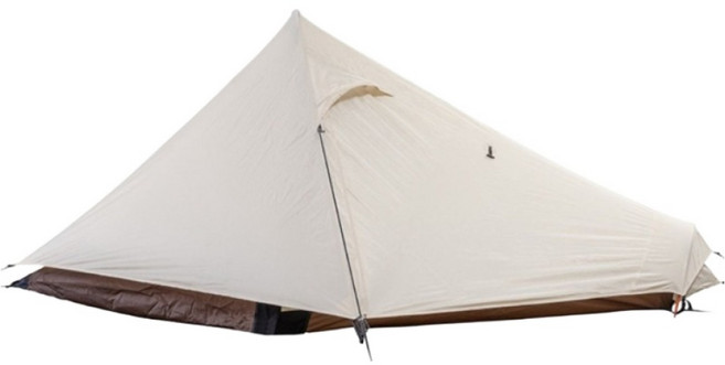 snow peak 雪諾必克 LAGO 登山帳 Pro. Air SSD-730-IV-US, 象牙白, 1人