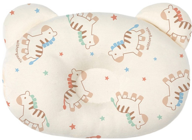 위드오가닉 신생아용 오가닉 짱구베개