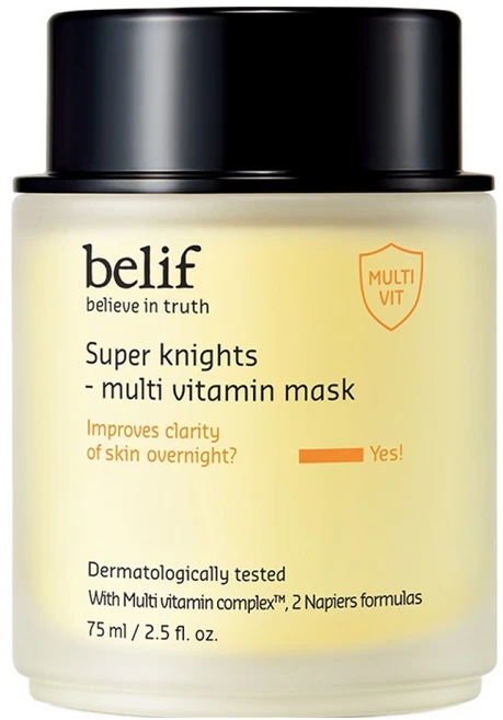 빌리프 슈퍼 나이츠 비타민 마스크, 75ml, 1개 - 쿠팡