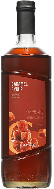 Nature Tea 焦糖糖漿, 1個, 1L