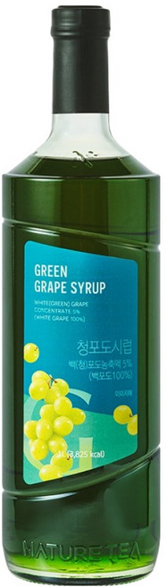 네이쳐티 청포도시럽, 1개, 1L