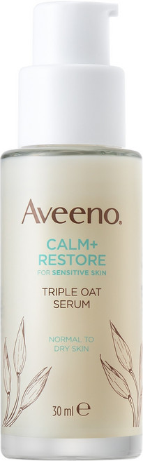 Aveeno 舒緩修護三重燕麥精華液, 1個, 30ml