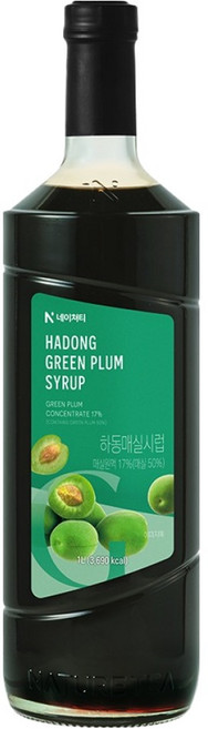 네이쳐티 하동매실시럽, 1개, 1L