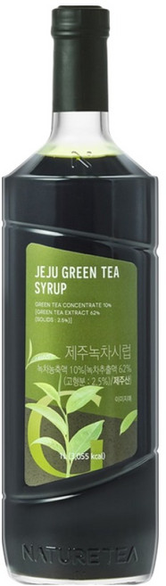 네이쳐티 제주녹차시럽, 1개, 1L