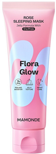 마몽드 플로라글로우로즈 슬리핑마스크, 80ml, 1개