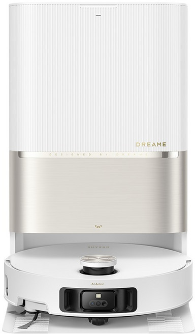 드리미 올인원 로봇청소기 X50s Pro Ultra, 화이트