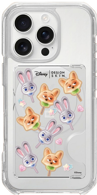 DESIGN SKIN MagSafe 迪士尼 動物方城市1 卡夾, 甜蜜尼克與茱蒂, 1個