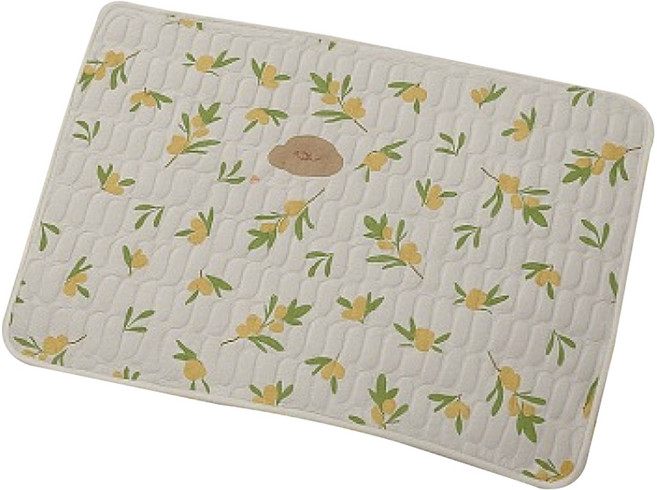 레이지썸머 밤이 편안한 방수패드, 오렌지곰돌이